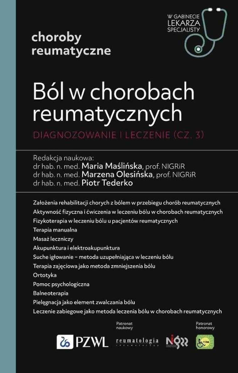 Ból w chorobach reumatycznych. Diagnozowanie. Część 3