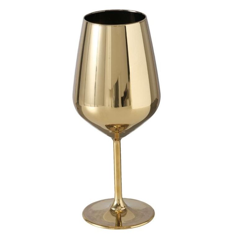 Boltze, Adora, złoty kieliszek na wino, 490 ml