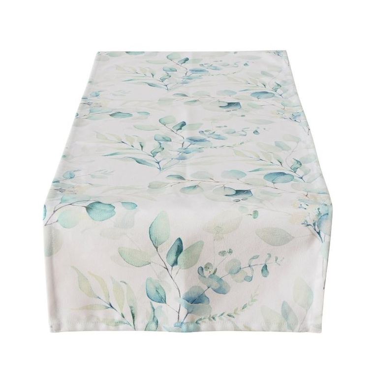 Boltze Home, bieżnik dekoracyjny z motywem roślinnym, Eukana, 40-140 cm