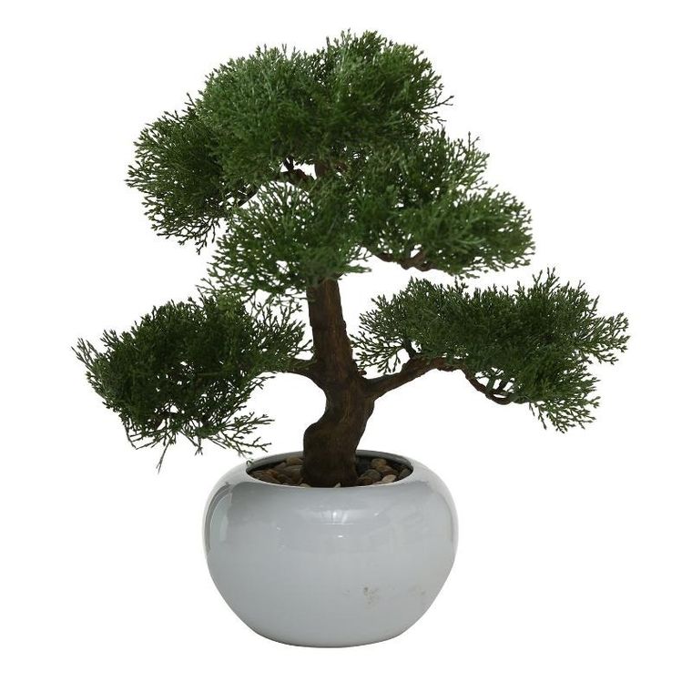 Boltze Home, Bonsai, sztuczna roślina doniczkowa, 33 cm