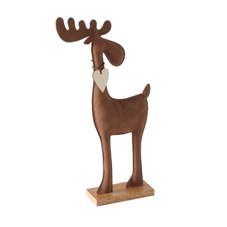 Boltze Home, Booner, figurka renifera, ręcznie robiona, 34 cm