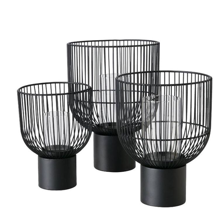 Boltze Home, Candy, świeczniki, 3 szt.