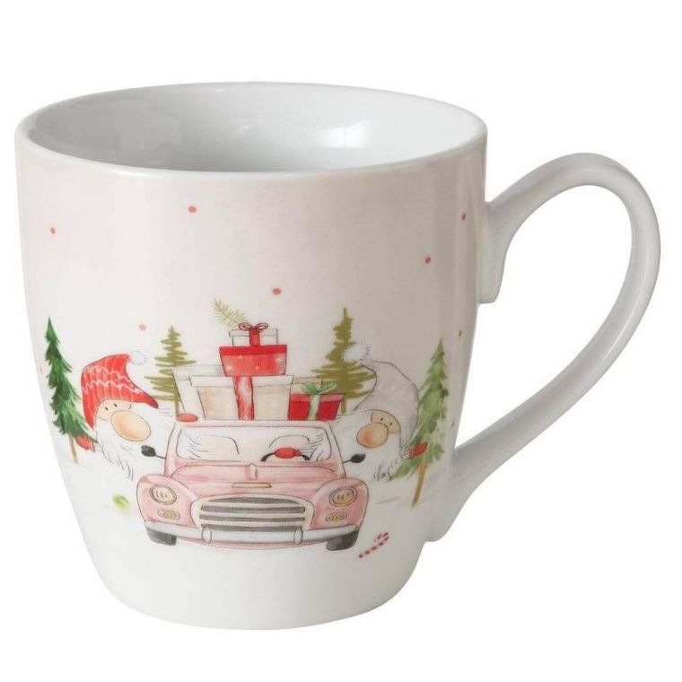 Boltze Home, Carrie, kubek ze świątecznym motywem, 480 ml