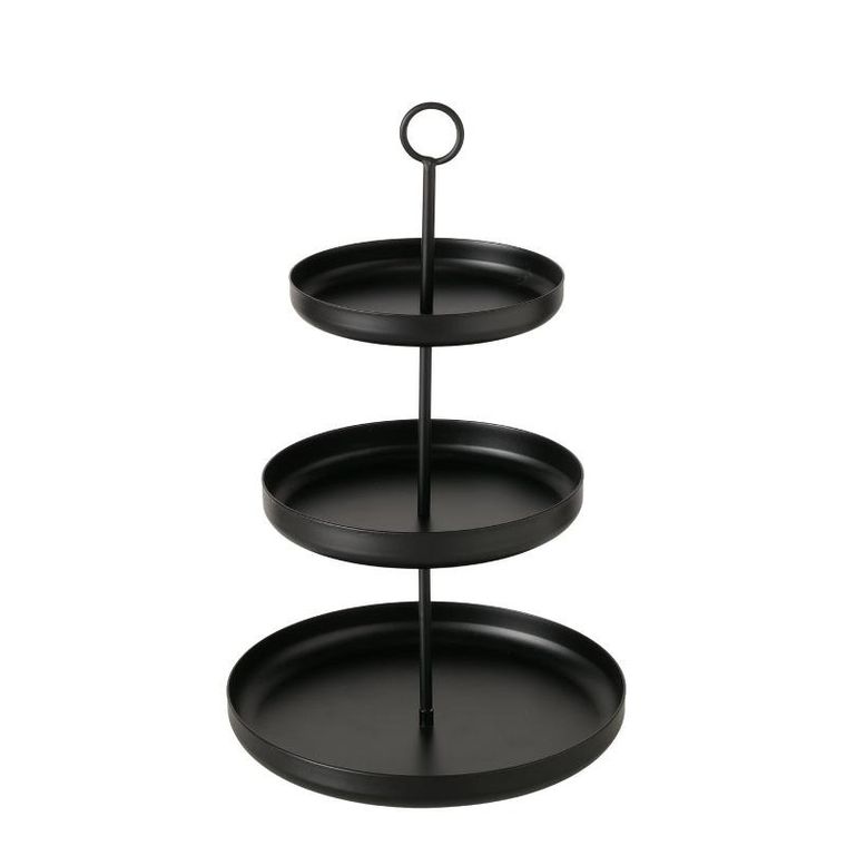 Boltze Home, Credo, metalowa patera na owoce, 3 poziomy, 32,5 cm