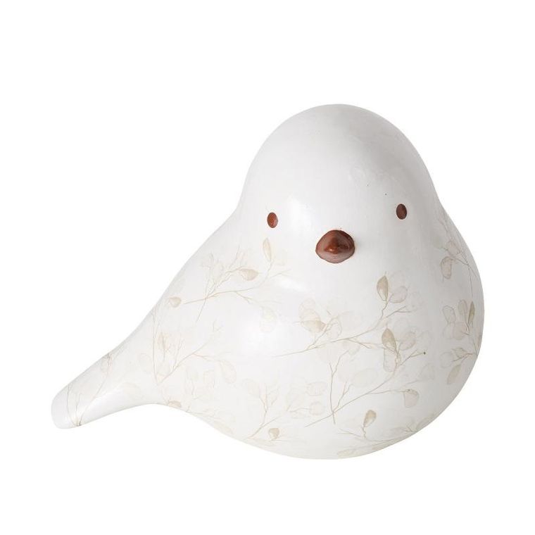 Boltze Home, figurka ptak, ręcznie malowana, Silvana