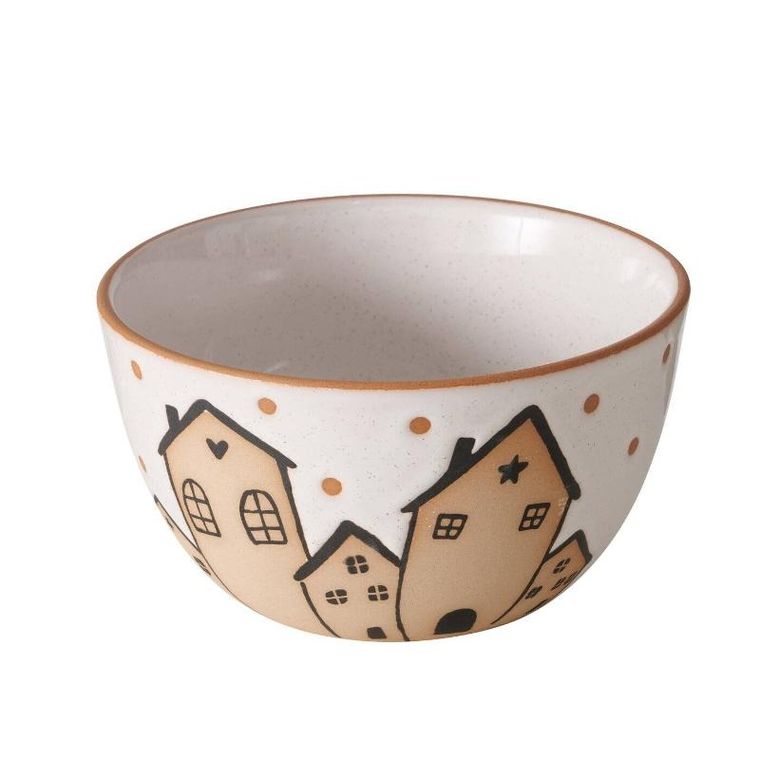 Boltze Home, Inken, miseczka ceramiczna, średnica 15 cm