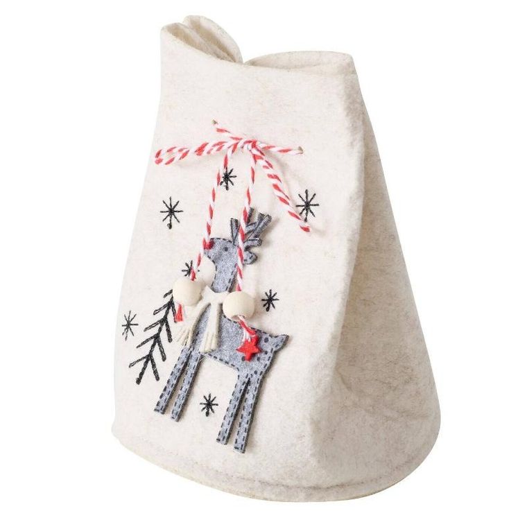 Boltze Home, Joy, worek na prezenty ze sztywnego materiału, wys. 14,5 cm