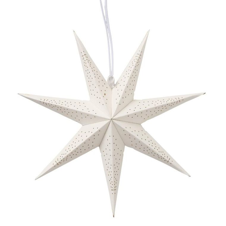 Boltze Home, Kassina, ozdobna gwiazda bambusowa na okno, 20 cm