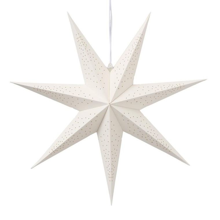 Boltze Home, Kassina, ozdobna gwiazda bambusowa na okno, 40 cm
