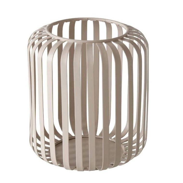 Boltze Home, metalowy lampion, Viki, beżowy