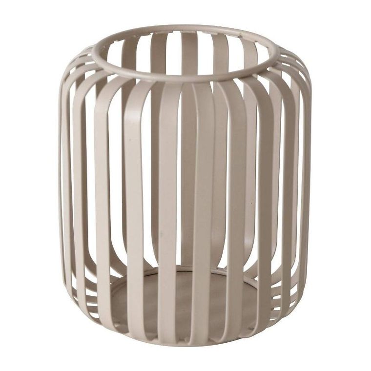 Boltze Home, metalowy lampion, Viki, beżowy