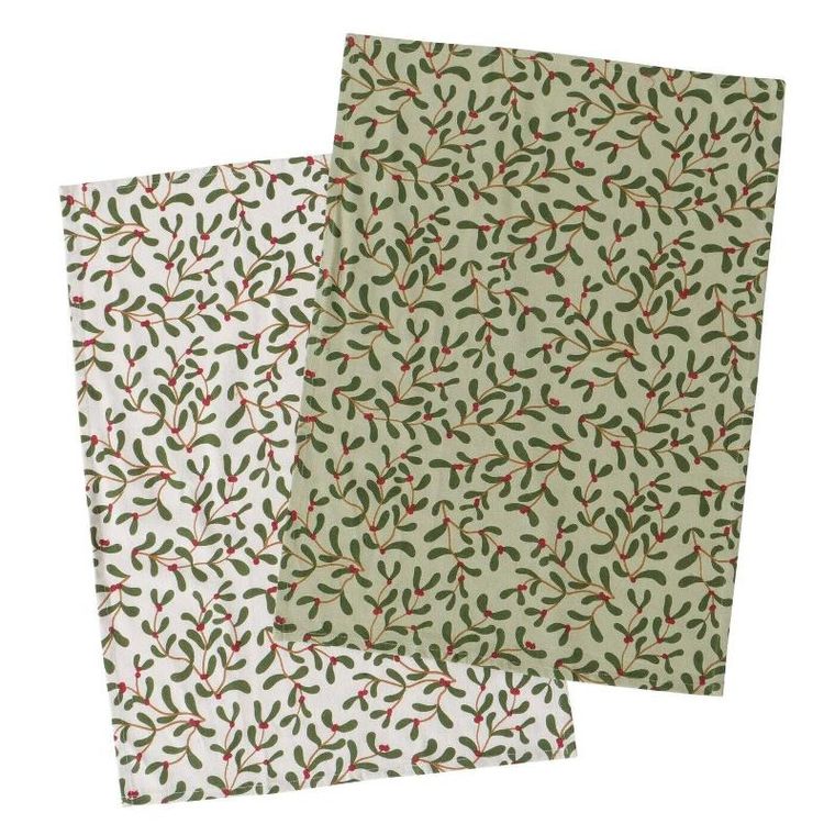 Boltze Home, Mistletoe, ścierki kuchenne, 50-70 cm, 2 szt.