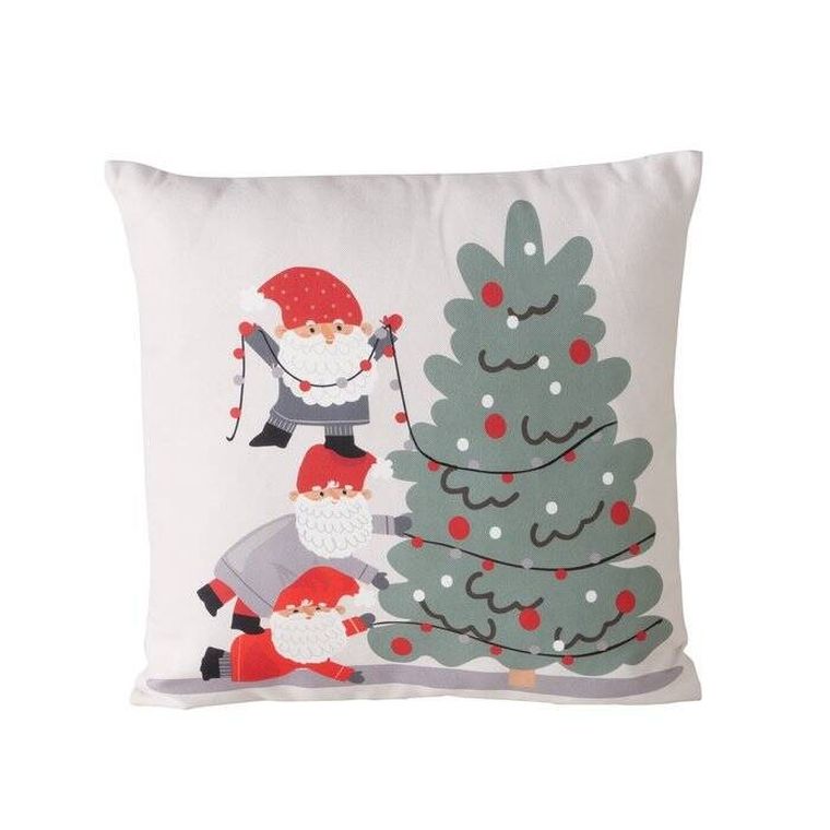 Boltze Home, Monti, poduszka ze świątecznym motywem, 45-45 cm
