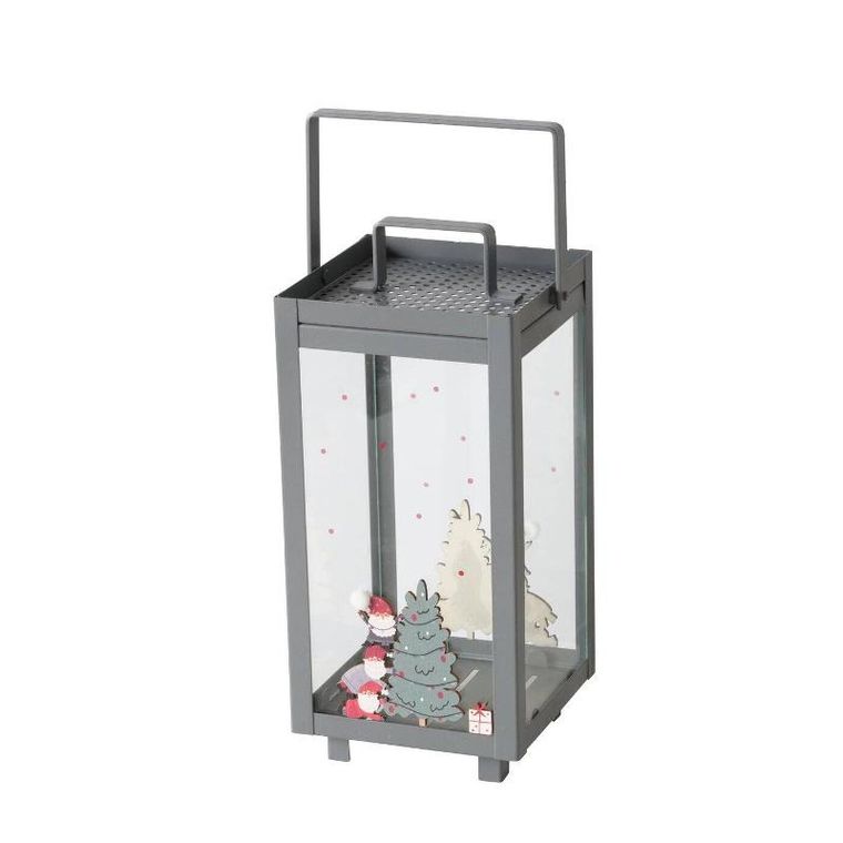 Boltze Home, Monti, świąteczny lampion na świecę, 23 cm