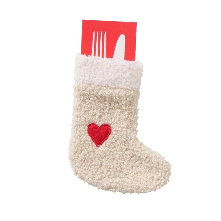 Boltze Home, Pelly, pluszowa kieszonka na sztućce