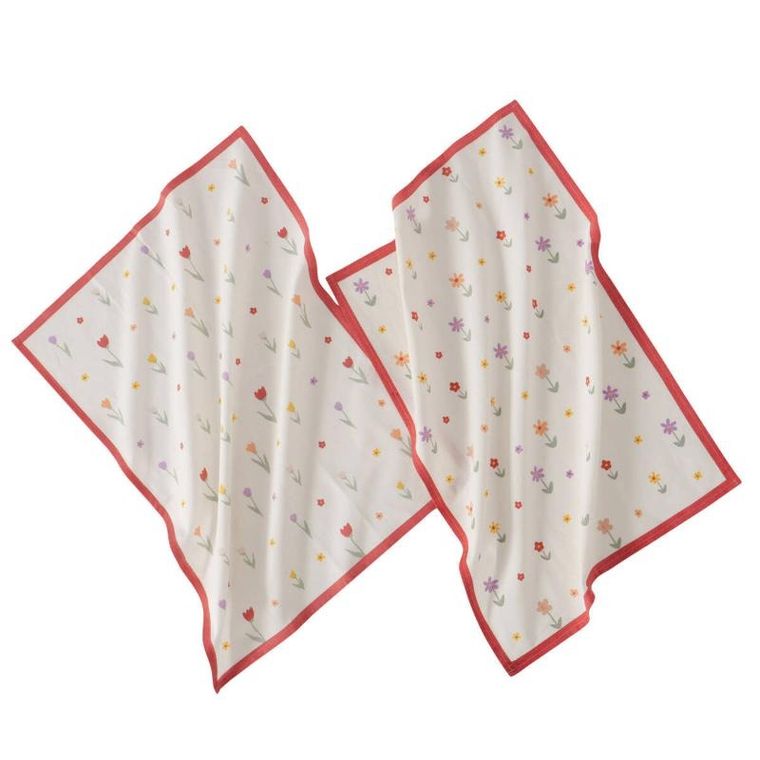 Boltze Home, ręczniki kuchenne bawełniane, Blümi, 2 szt.