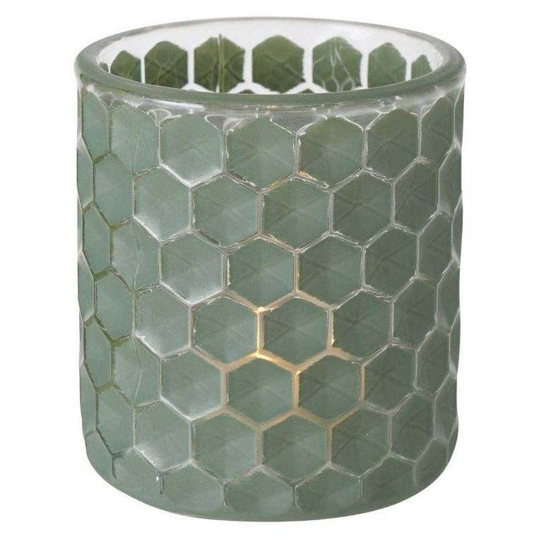 Boltze Home, świecznik mozaika, Dustin, Ø 8 cm