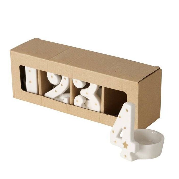 Boltze Home, świeczniki adwentowe z cyframi