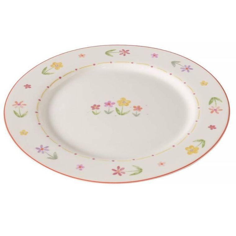 Boltze Home, talerz w kwiaty obiadowy, Blumi, Ø 27 cm