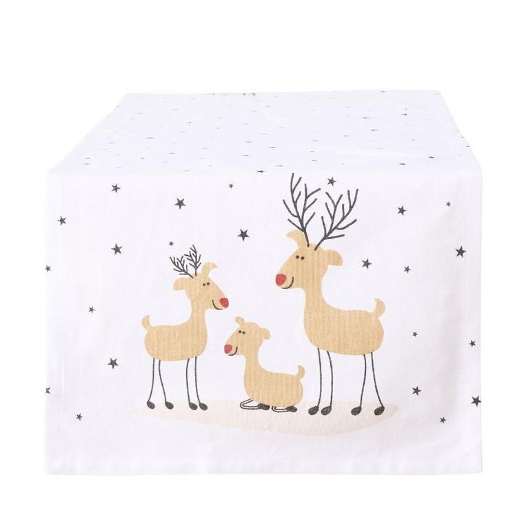 Boltze Home, Timba, bieżnik bawełniany, 140 cm