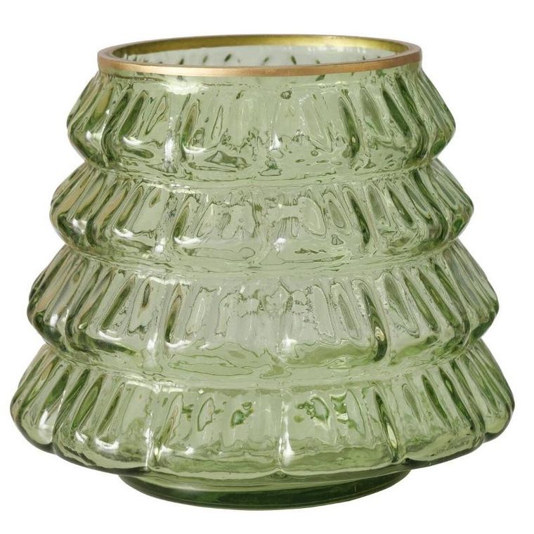 Boltze Home, Tiwa, szklana osłonka na świeczkę, wys. 11,5 cm