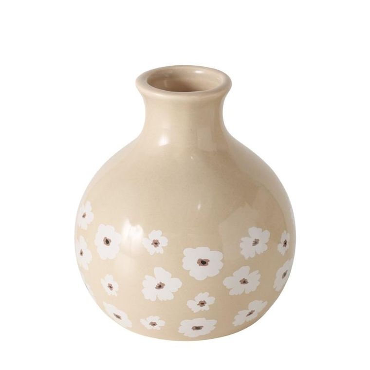 Boltze Home, wazon ceramiczny w kwiaty, Canea