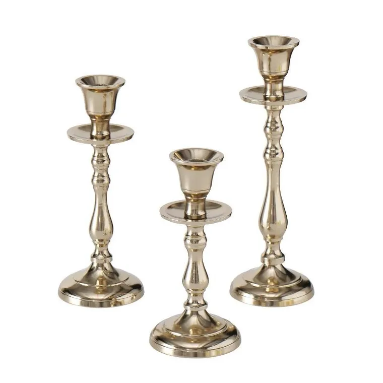 Boltze Home, zestaw metalowych świeczników, Vicco