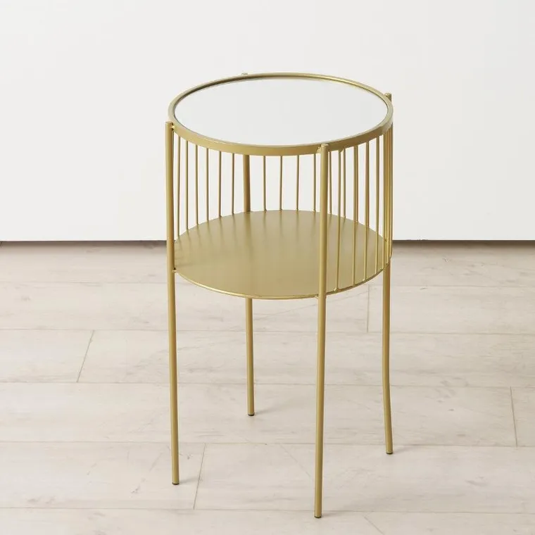 Boltze, metalowy stolik pomocniczy, Lobo, ø 33-55.5 cm