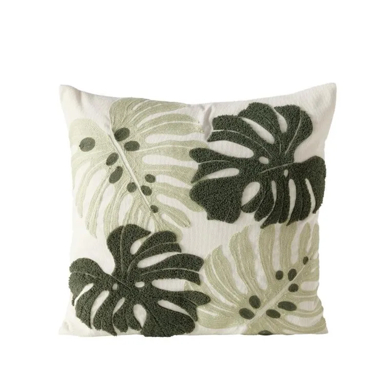 Boltze, ozdobna poduszka z monsterą dubia, 45-45 cm