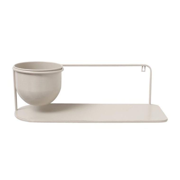 Boltze, Pluto, metalowa półka, osłonka na roślinę, 55-18 cm