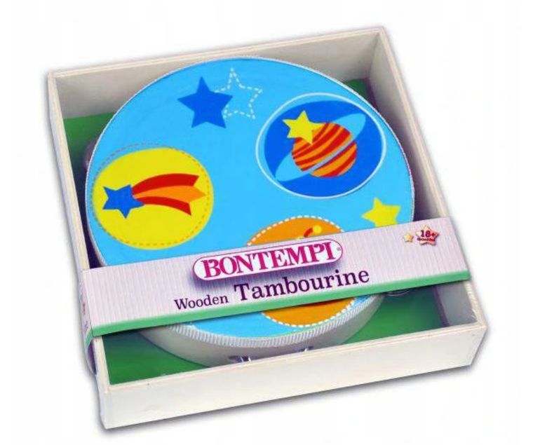 Bontempi, tamburyno drewniane
