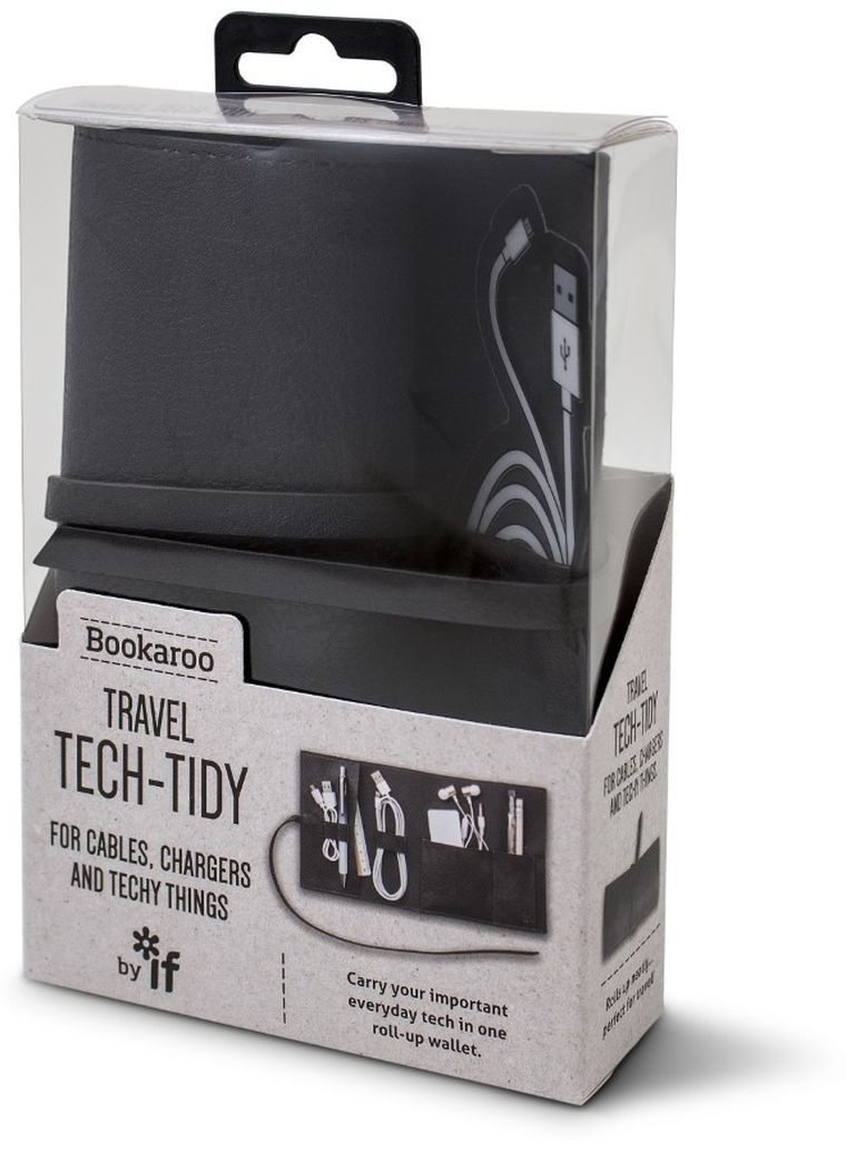 Bookaroo, Travel tech-tidy, organizer podróżny, czarny