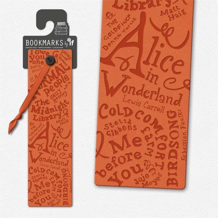 Bookmarks by If, Ssshhh, zakładka do książki, Alicja w Krainie Czarów