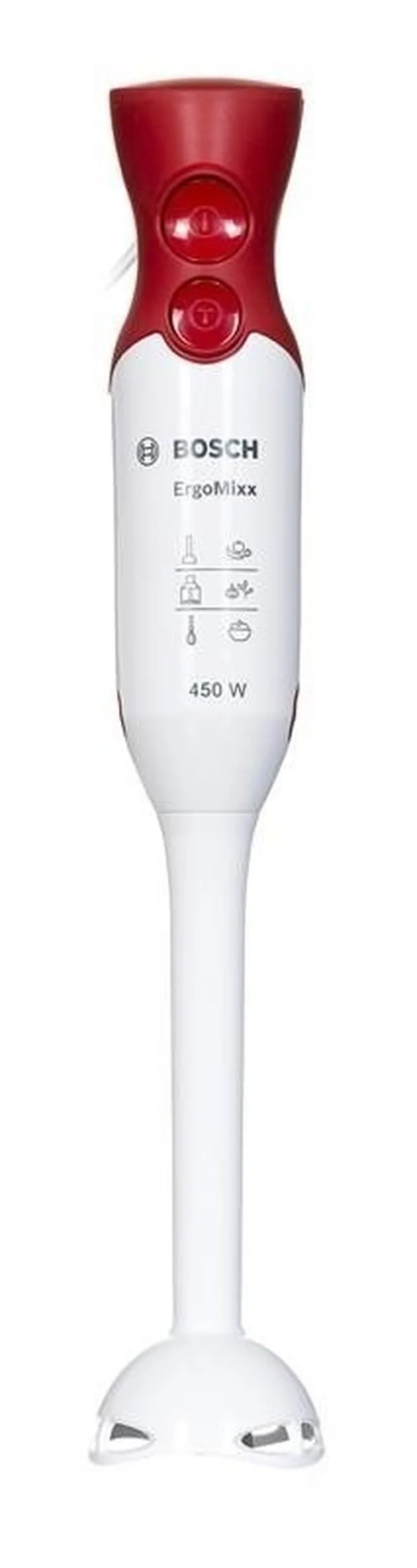 Bosch, blender ręczny, MSM64010, 450W, biały, czerwony