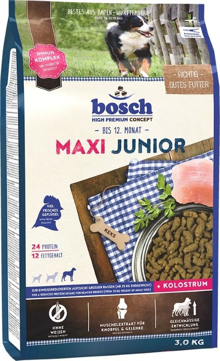 Bosch, Maxi Junior, karma sucha dla psa, 3 kg