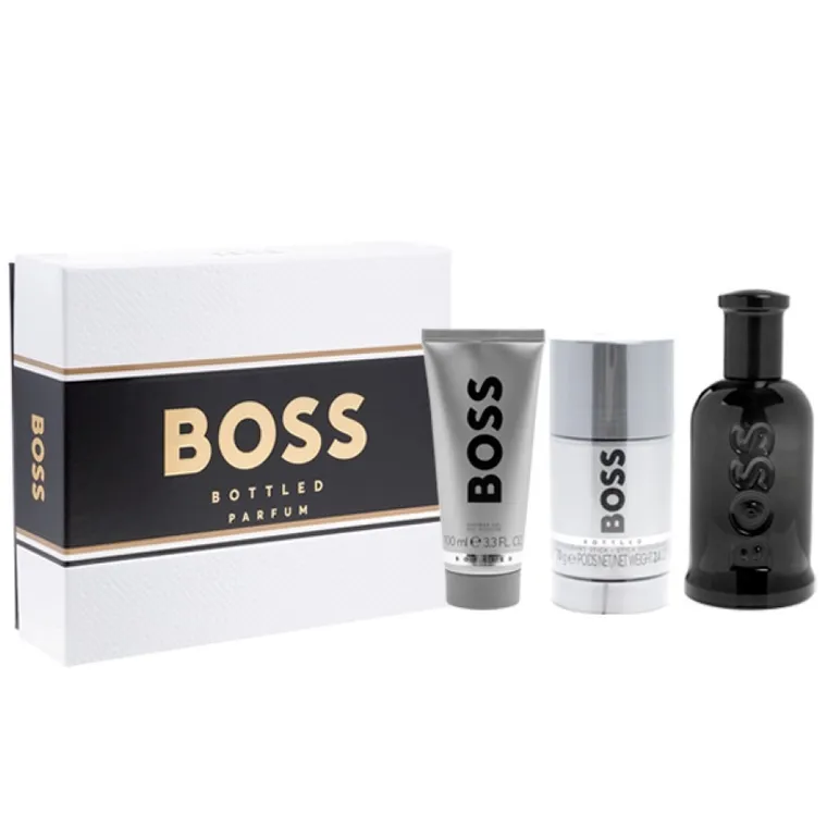 hugo boss boss bottled parfum ekstrakt perfum 100 ml   zestaw 