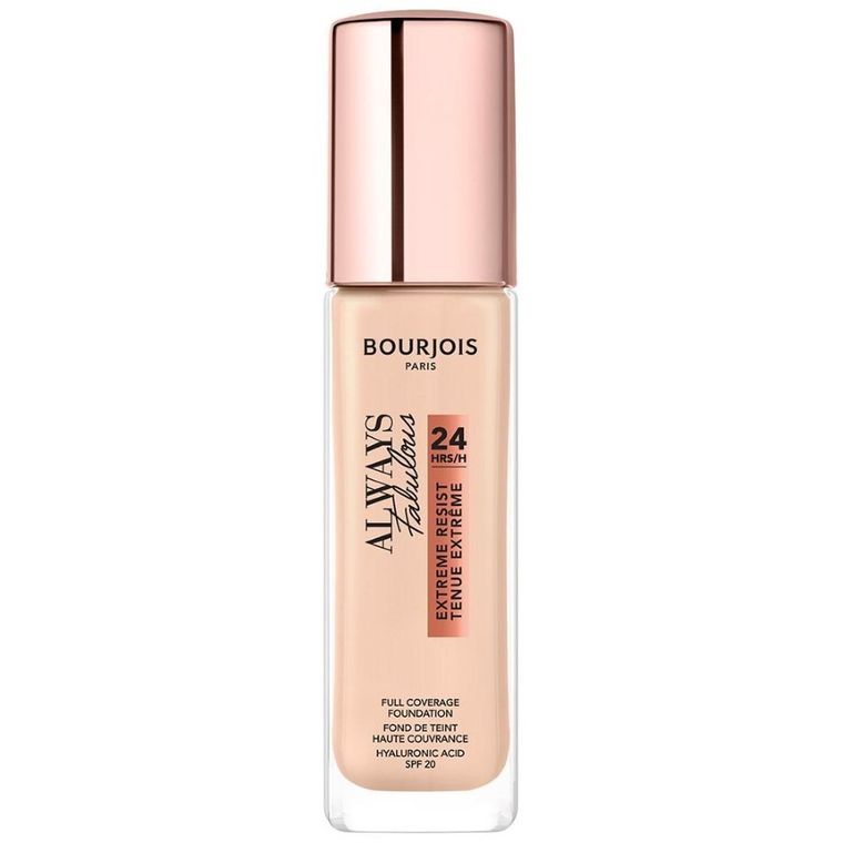 Bourjois, Always Fabulous Extreme Resist Foundation SPF20, kryjący podkład do twarzy, 105 Natural Ivory, 30 ml