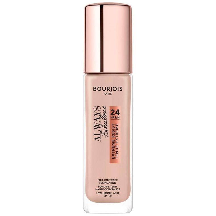 Bourjois, Always Fabulous Extreme Resist Foundation SPF20, kryjący podkład do twarzy, 300 Rose Sand, 30 ml