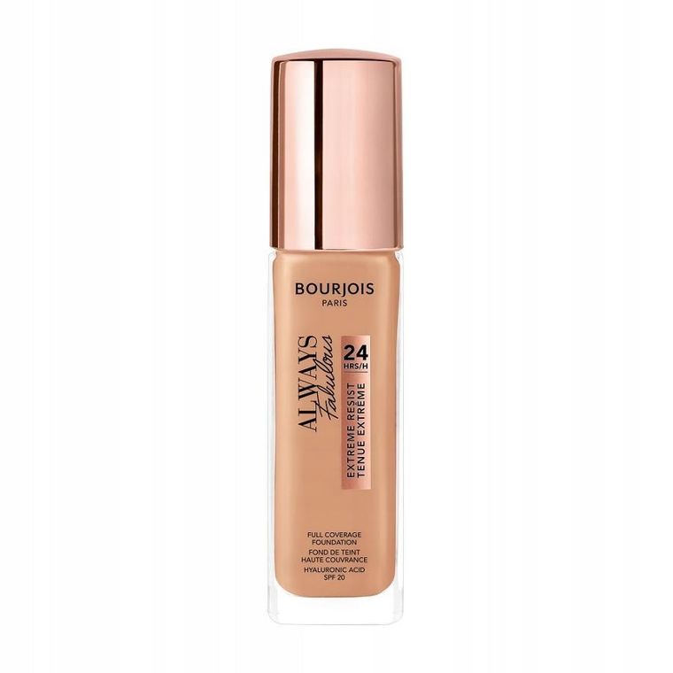 Bourjois, Always Fabulous Extreme Resist Foundation SPF20, kryjący podkład do twarzy, 400 Rose Beige, 30 ml