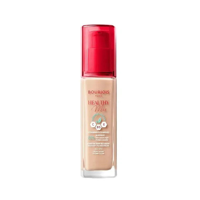 Bourjois, Healthy Mix, Clean & Vegan, podkład do twarzy, nr 505n light ivory, 30 ml