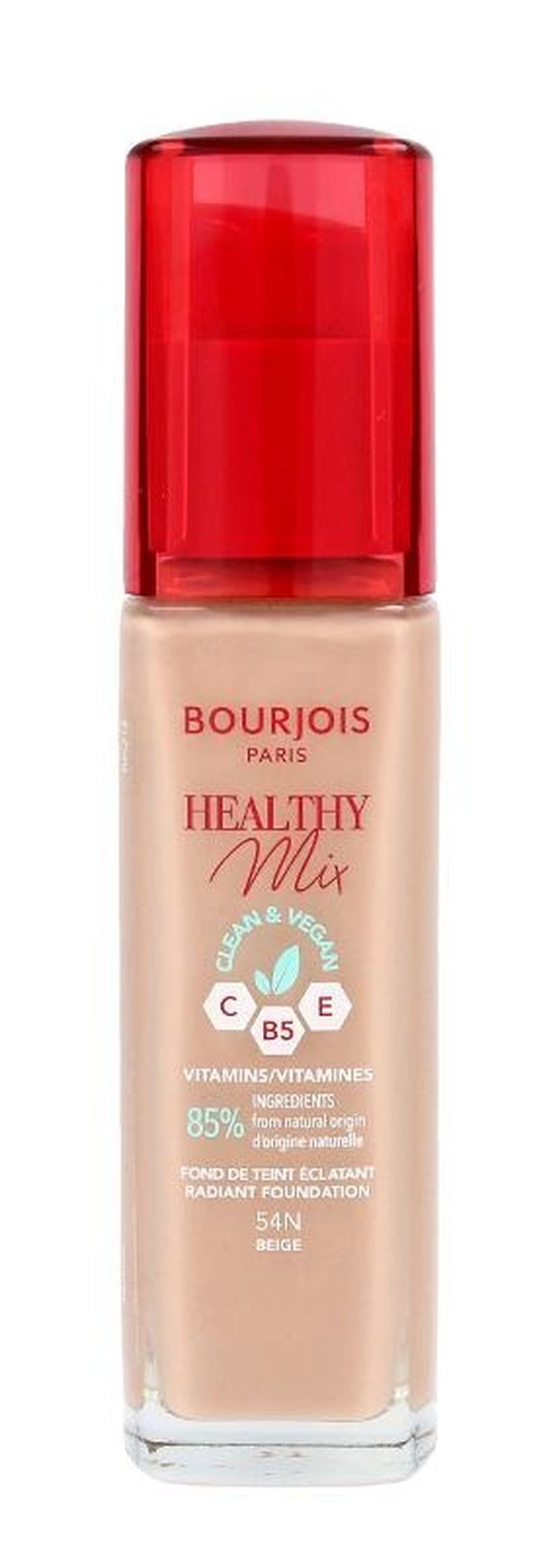 Bourjois, healthy mix, podkład do twarzy, 54n beige new