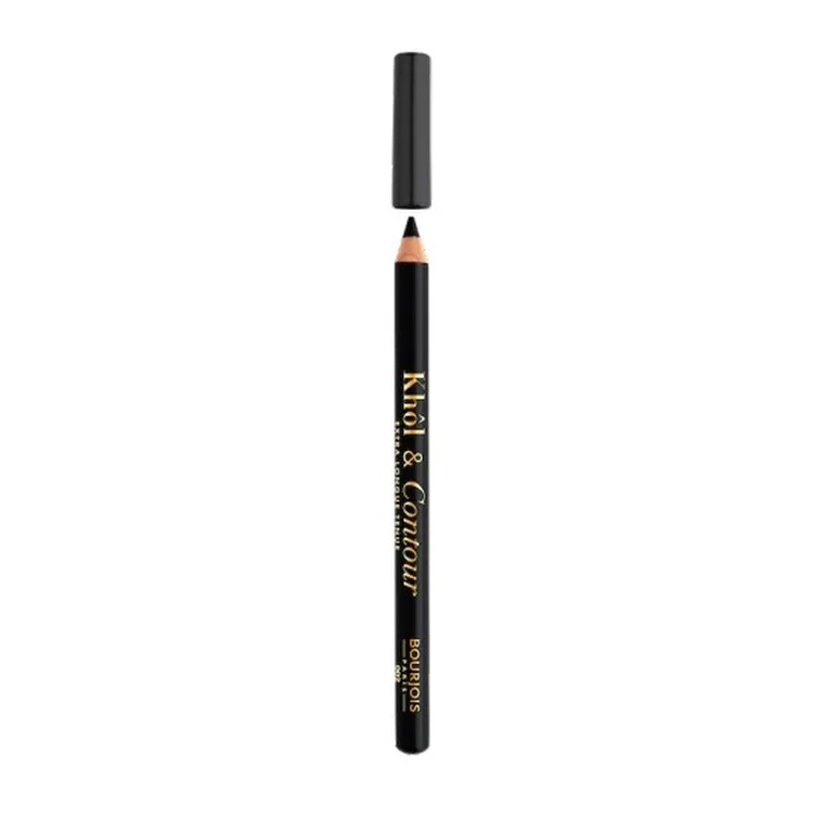 Bourjois, Khol&Contour, Eye Pencil Extra-Long Wear, kredka do oczu, 002 Ultra Black 1,2g