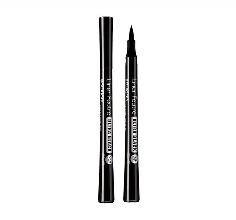 Bourjois, Liner Feutre, eyeliner w pisaku, nr 17 Ultra Black, 0,8 ml