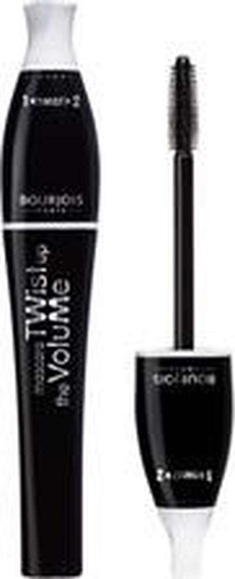 Bourjois, Mascara Twist Up The Volume Waterproof, Wodoodporny tusz do rzęs, nr 21 Black, 8 ml