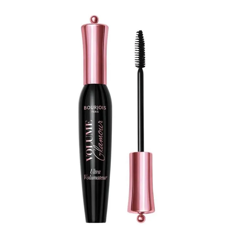 Bourjois, Volume Glamour Ultra Volumateur, pogrubiający i wydłużający tusz do rzęs z witaminą E, 01 Black, 12 ml