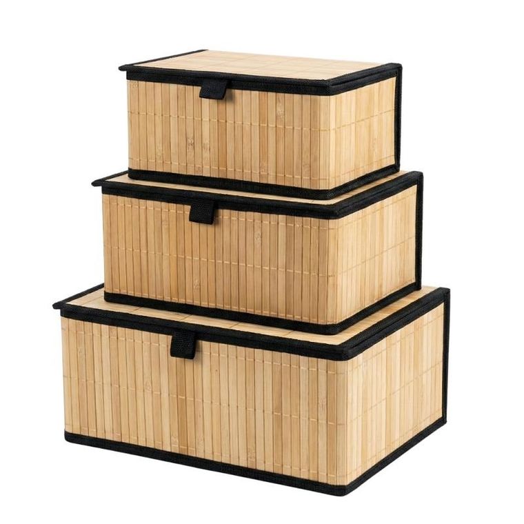 Boximo, Tilva, zestaw zamykanych koszyków, 3 szt.
