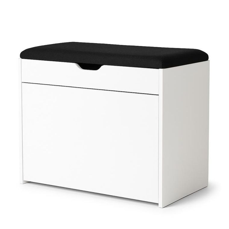 Boximo, Vault, szafka na buty z siedziskiem i wysuwanymi półkami, 57-30-53 cm