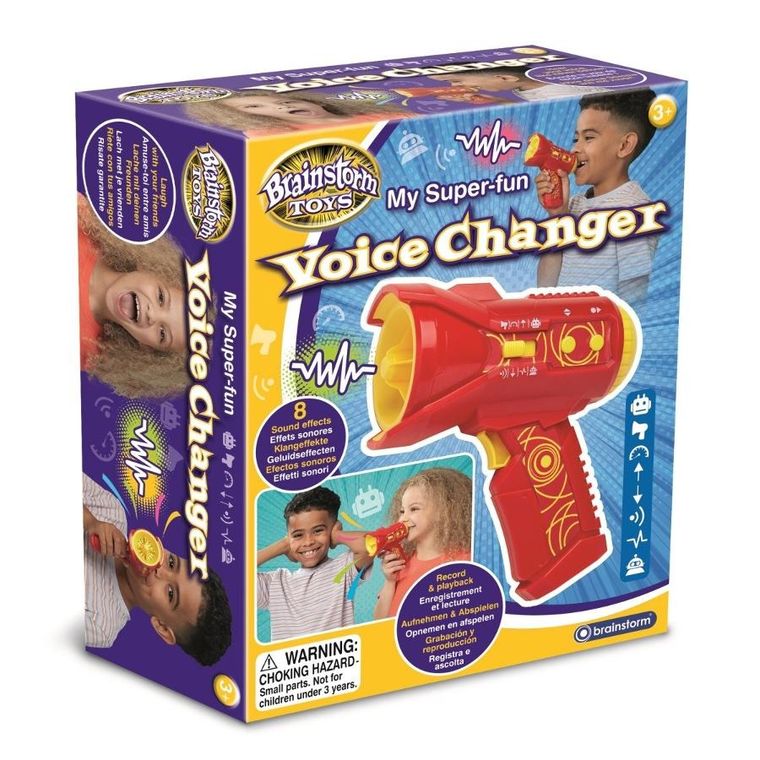 Brainstorm, Mój super zabawny zmieniacz głosu, zabawka interaktywna