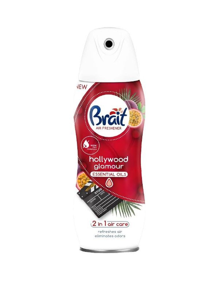 Brait, 2in1 air care, suchy odświeżacz powietrza, Hollywood glamour, 300 ml