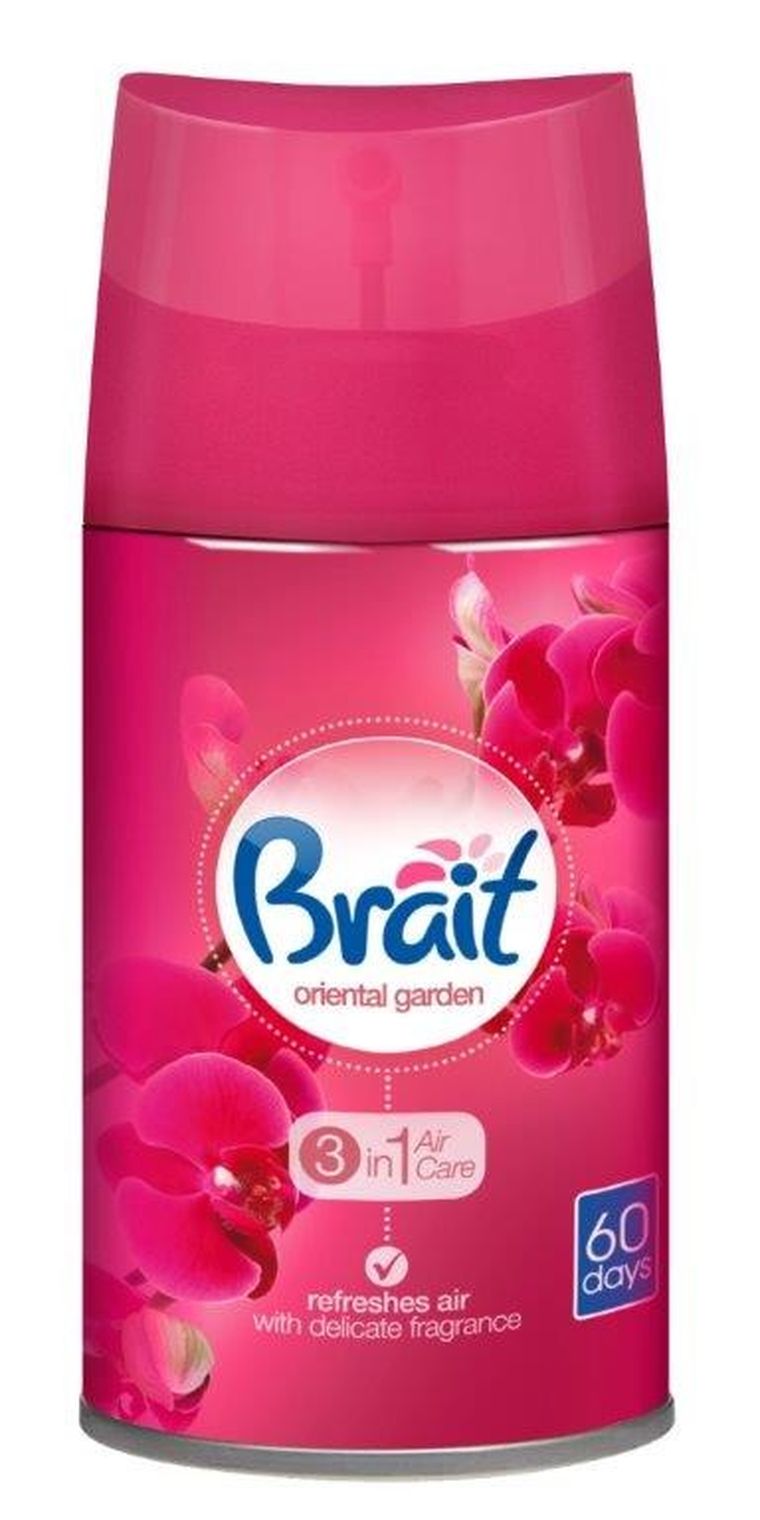 Brait Air Care 3in1, odświeżacz automatyczny, zapas, Oriental Garden, 250 ml